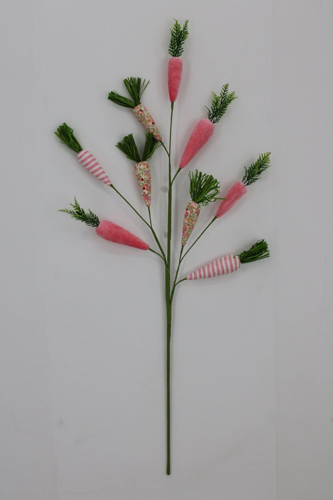 Pink Mixed Fabric Carrot - 27" - Greenery Market65448-PK