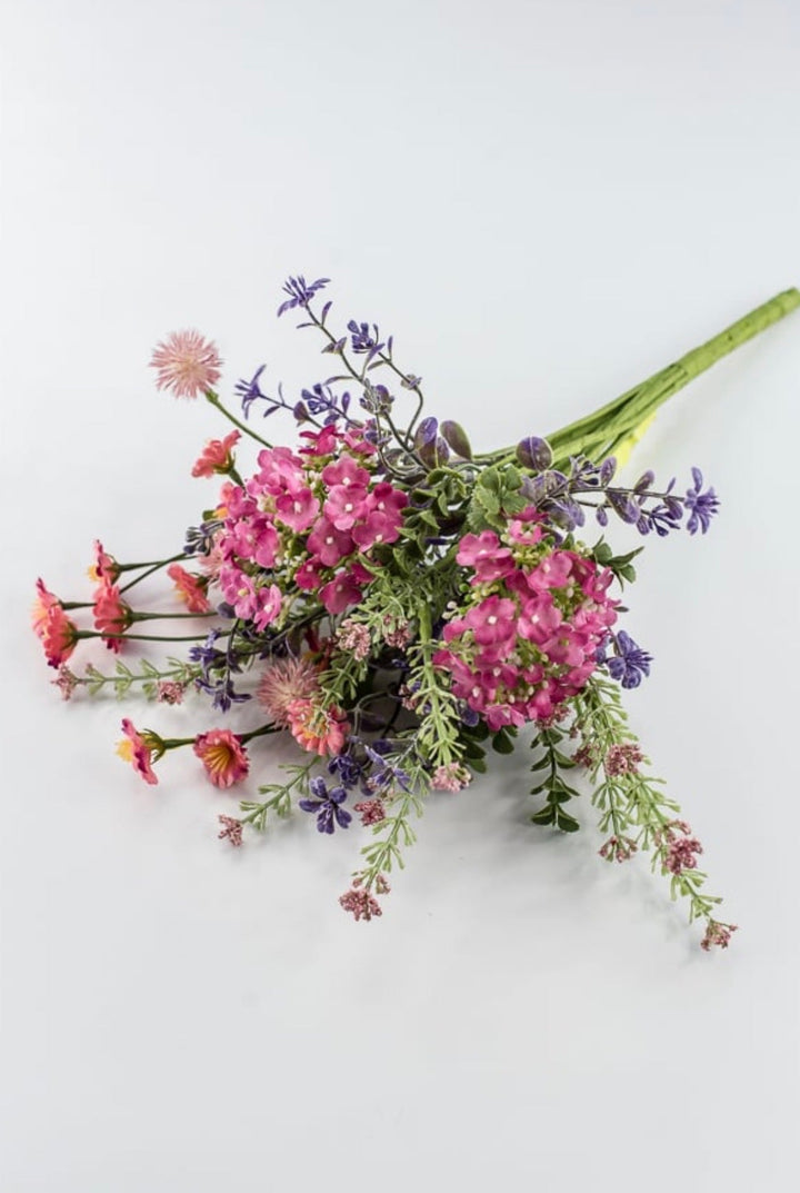 Pink Mixed Flower Bush - 15" - Greenery Market63850HTPK