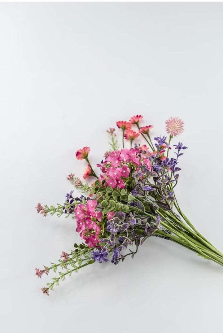 Pink Mixed Flower Bush - 15" - Greenery Market63850HTPK