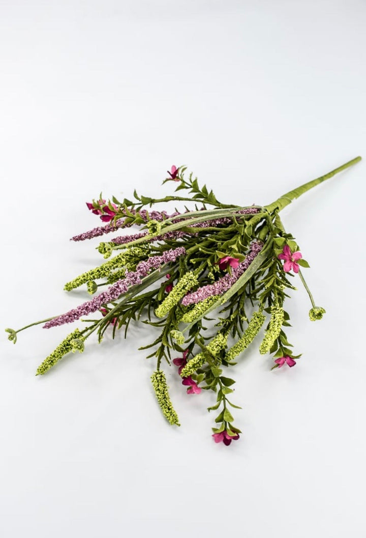 Pink Mixed Heather Bush - 18" - Greenery Market65439-PK