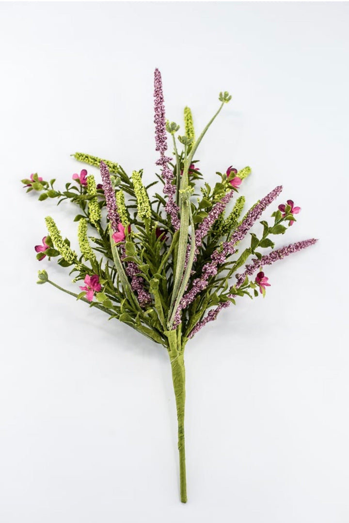 Pink Mixed Heather Bush - 18" - Greenery Market65439-PK