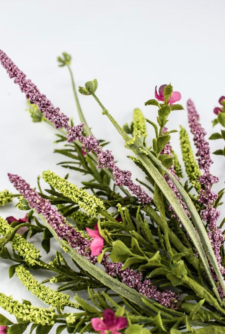 Pink Mixed Heather Bush - 18" - Greenery Market65439-PK