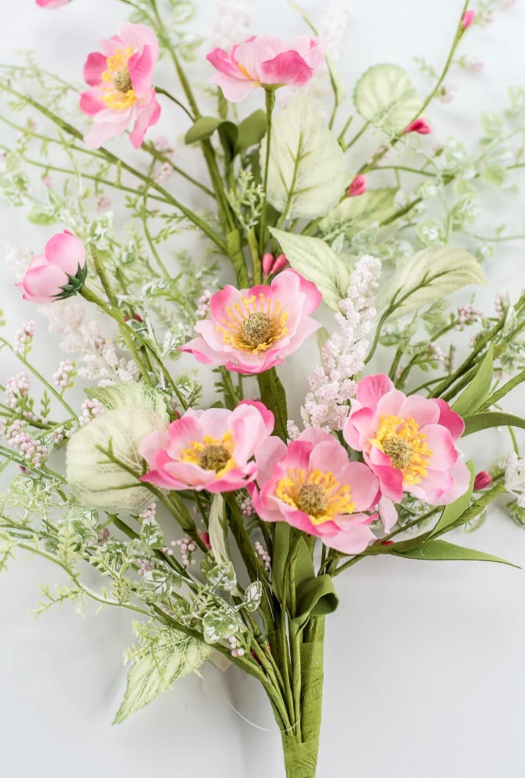 Pink Mixed Meadow Flowers Spray - 30.5" - Greenery Market40435-PK