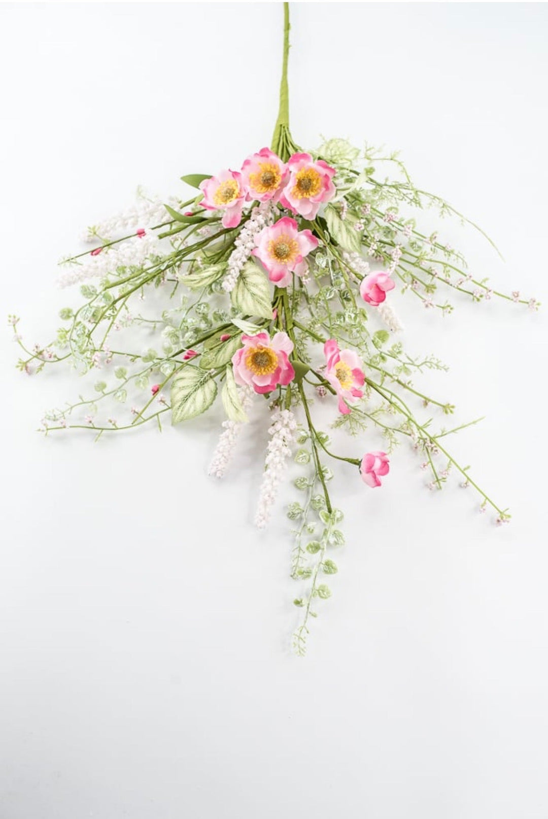 Pink Mixed Meadow Flowers Spray - 30.5" - Greenery Market40435-PK