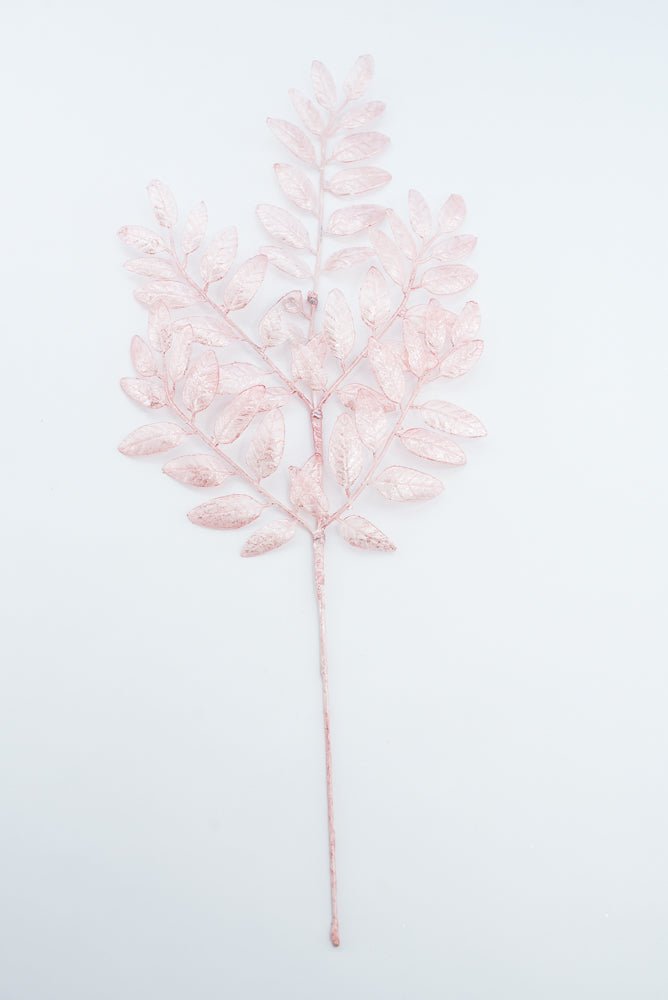Pink Pearl Honey Locust Leaf Spray - 22" - Greenery MarketXAQ115-PK