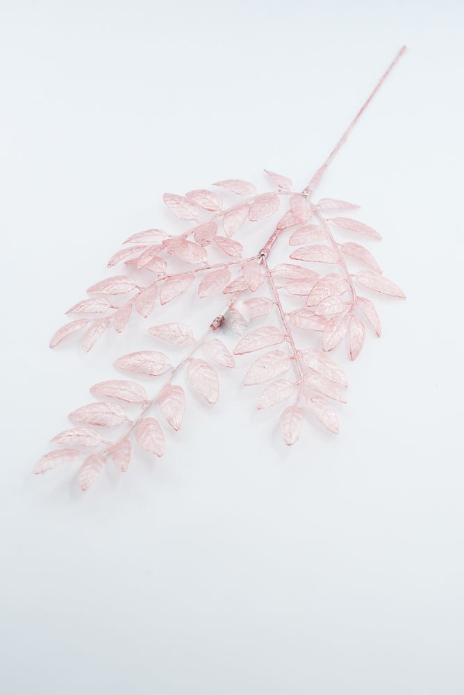Pink Pearl Honey Locust Leaf Spray - 22" - Greenery MarketXAQ115-PK