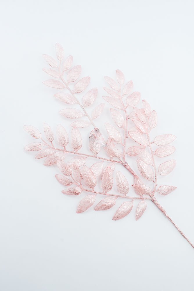 Pink Pearl Honey Locust Leaf Spray - 22" - Greenery MarketXAQ115-PK