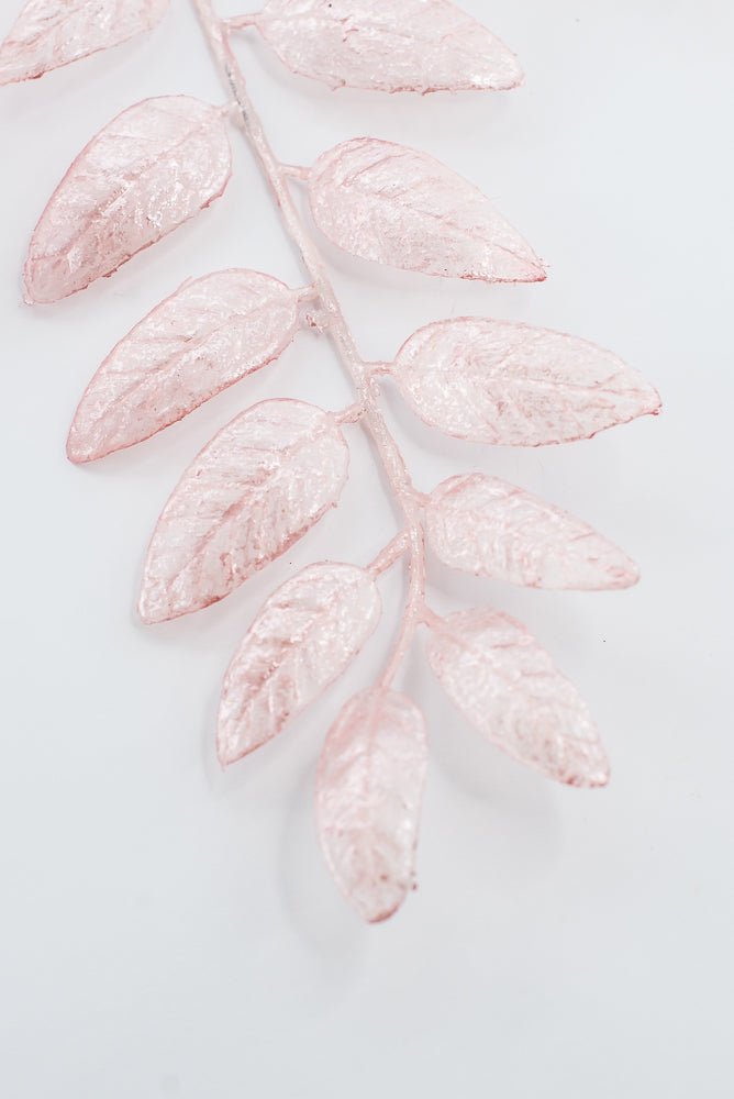 Pink Pearl Honey Locust Leaf Spray - 22" - Greenery MarketXAQ115-PK