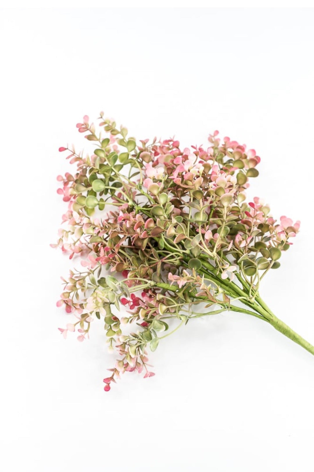 Pink Plastic Eucalyptus Bush - 17" - Greenery Market65467-PK