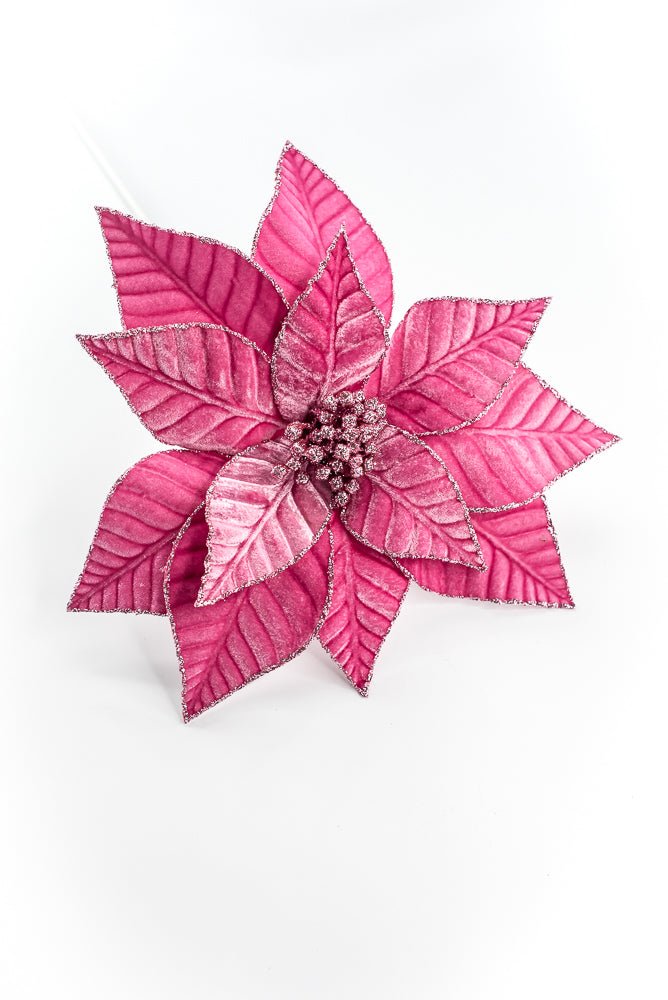 Pink Poinsettia Stem - Greenery Market86324PK