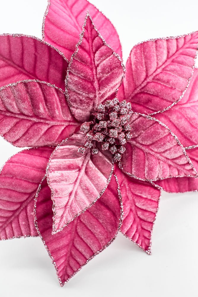 Pink Poinsettia Stem - Greenery Market86324PK