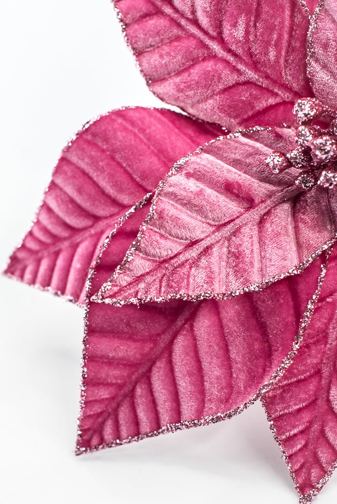 Pink Poinsettia Stem - Greenery Market86324PK