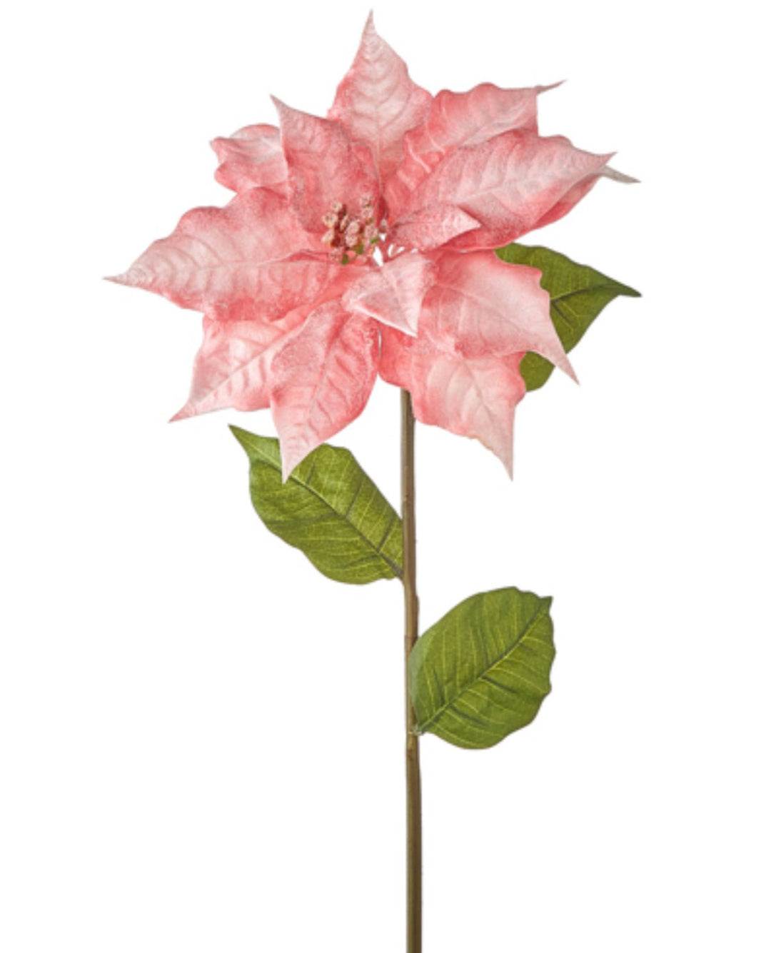 Pink real touch poinsettia stem - Greenery MarketF4102500