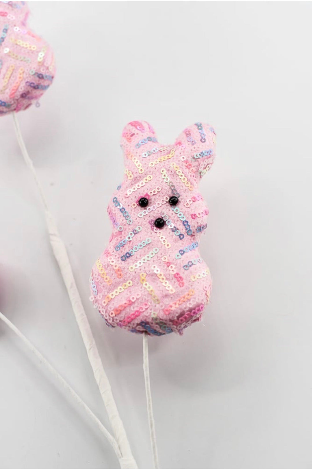 Pink Sequins Easter Bunny Spray - 28" - Greenery Market40412-PK