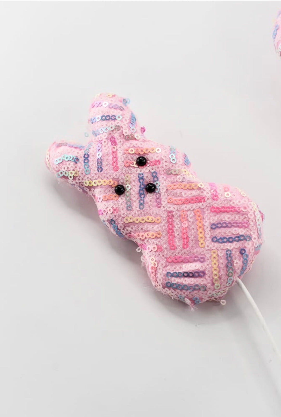 Pink Sequins Easter Bunny Spray - 28" - Greenery Market40412-PK