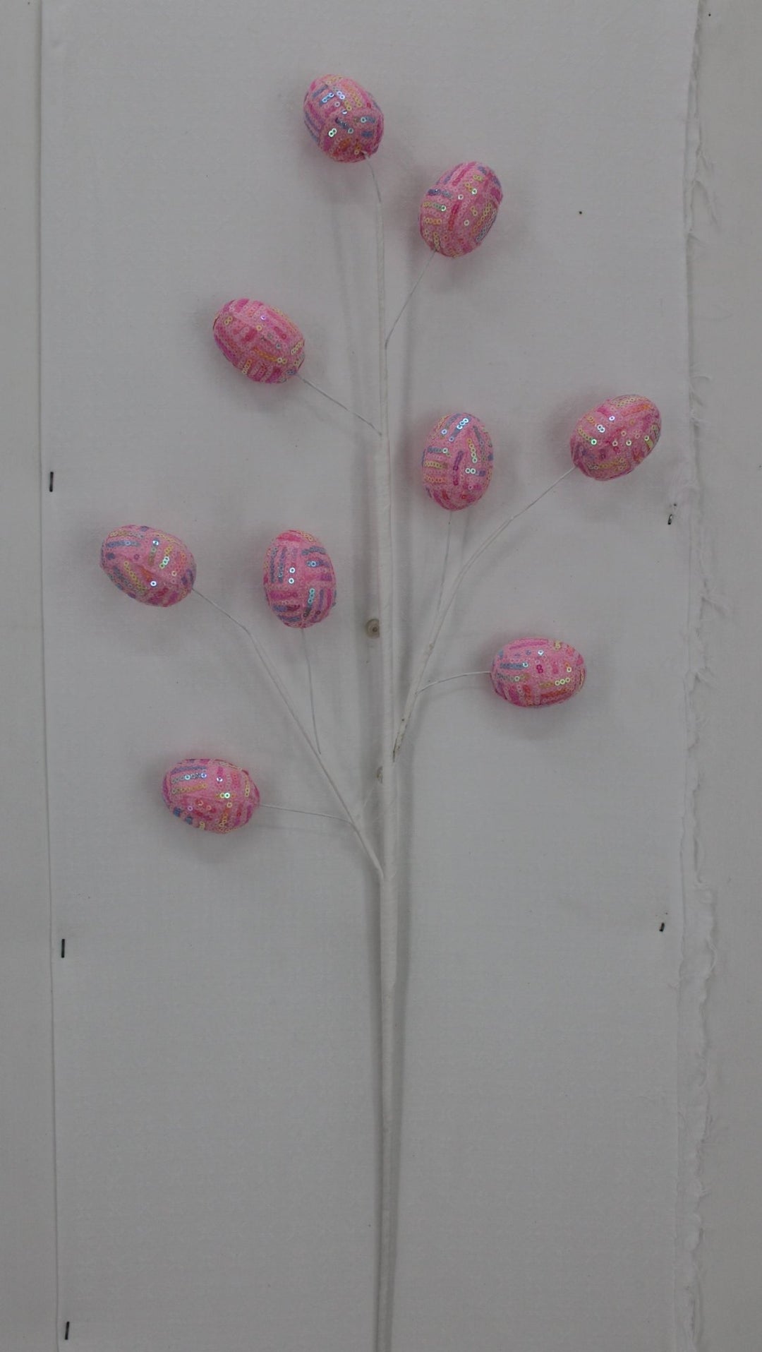 Pink Sequins Easter Eggs - 29" - Greenery Market40413-PK