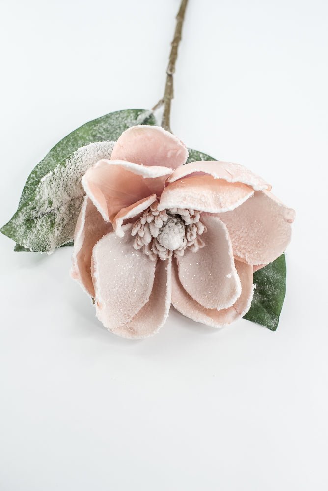 Pink Snow Magnolia Spray - 29" - Greenery MarketXFS012-SN/PK