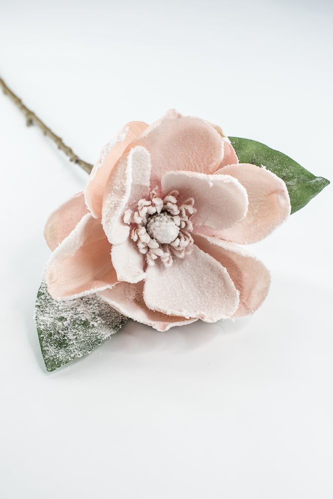 Pink Snow Magnolia Spray - 29" - Greenery MarketXFS012-SN/PK