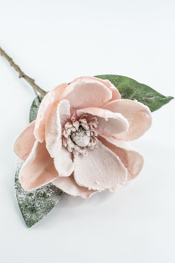 Pink Snow Magnolia Spray - 29" - Greenery MarketXFS012-SN/PK