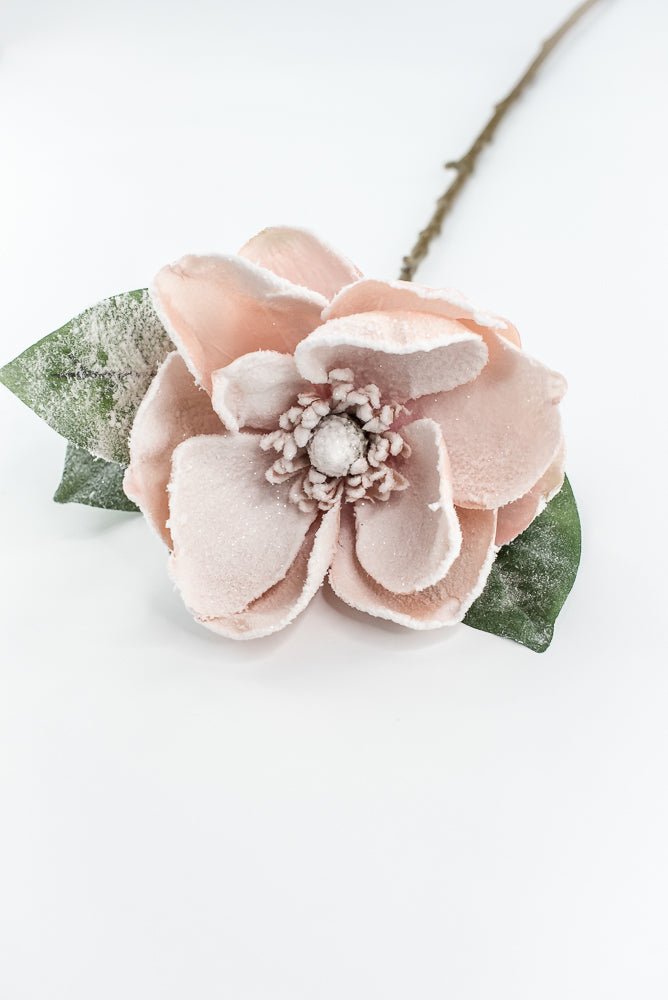 Pink Snow Magnolia Spray - 29" - Greenery MarketXFS012-SN/PK