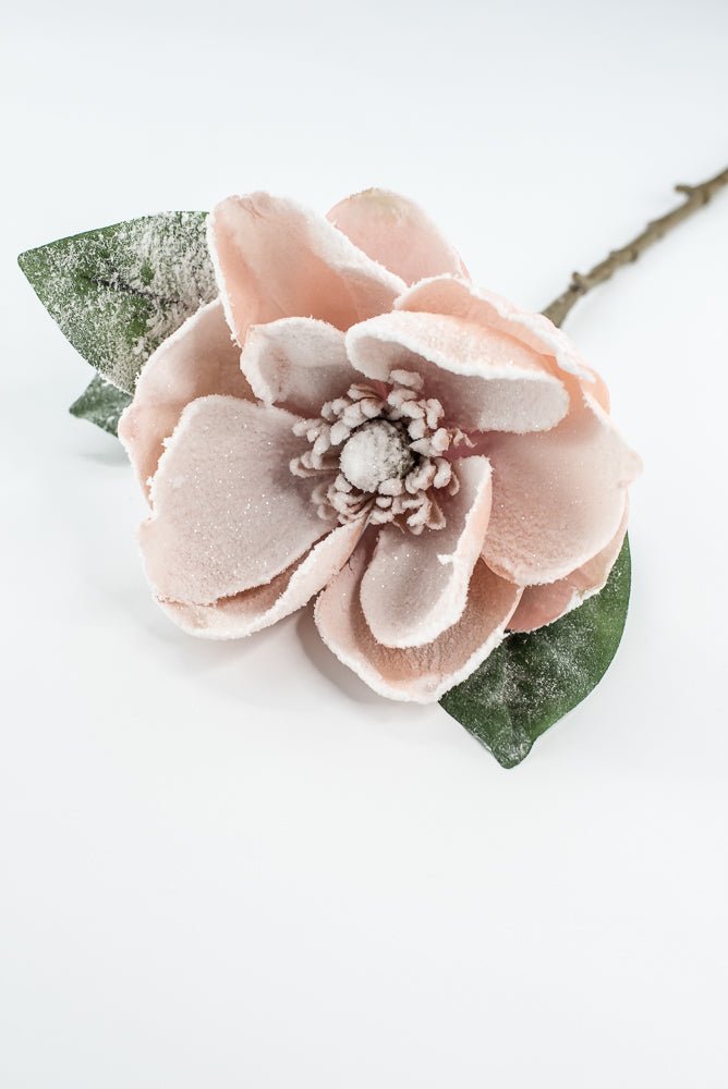 Pink Snow Magnolia Spray - 29" - Greenery MarketXFS012-SN/PK