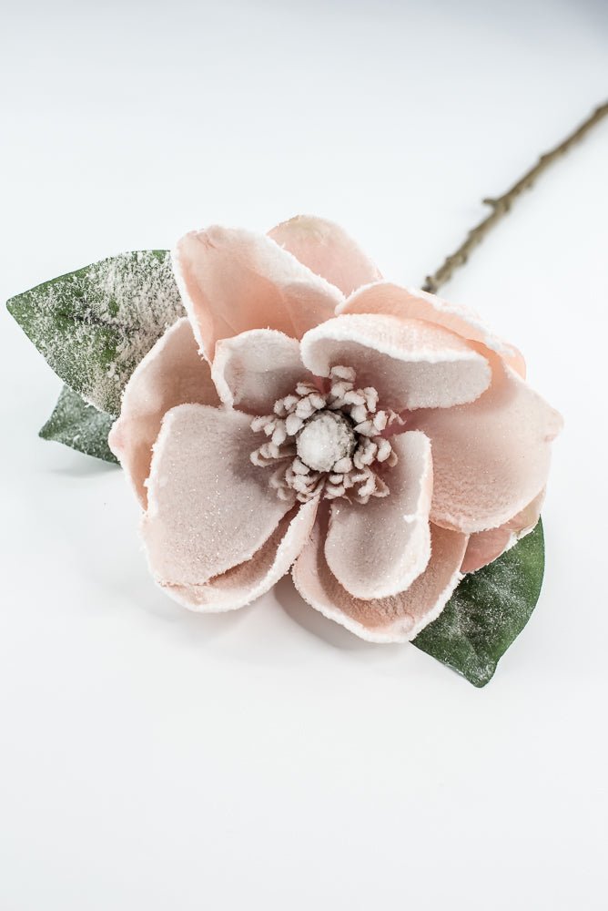 Pink Snow Magnolia Spray - 29" - Greenery MarketXFS012-SN/PK