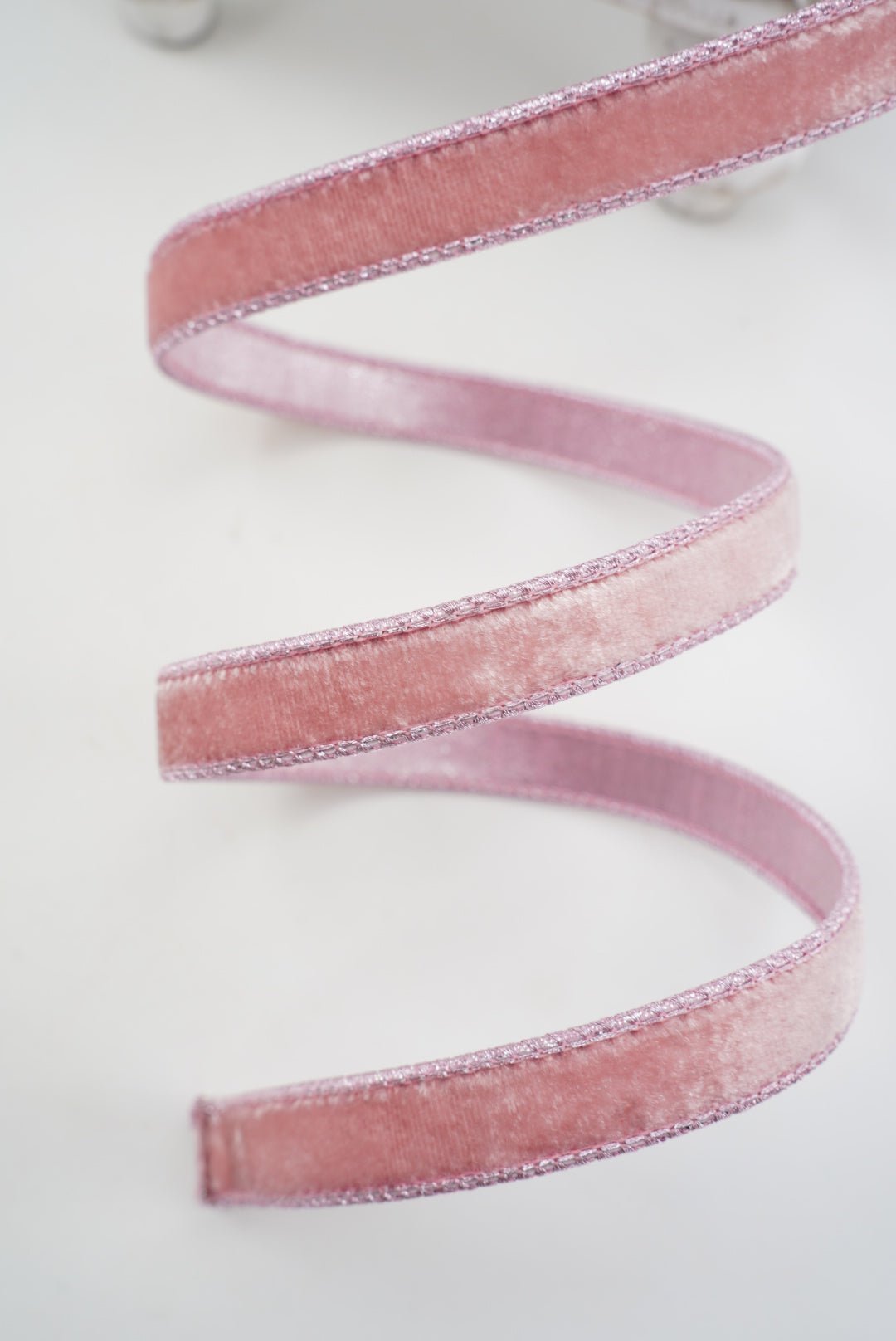 Pink Velvet Luster Farrisilk Wired Ribbon - .75" - Greenery MarketRibbons & TrimRV000-14