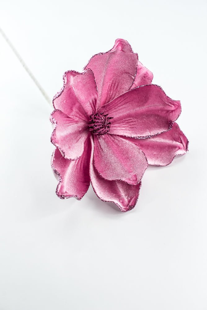 Pink Velvet Magnolia Pick - Greenery Market85318MV