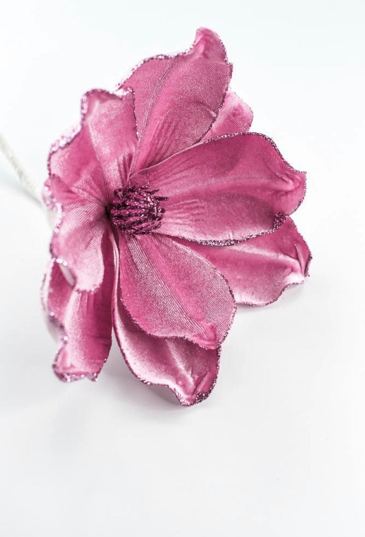 Pink Velvet Magnolia Pick - Greenery Market85318MV