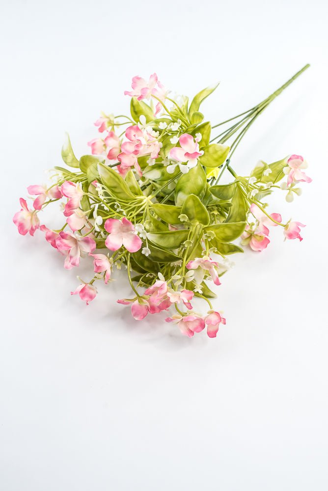 Pink Wild Flower Bush - Greenery Market35180PK