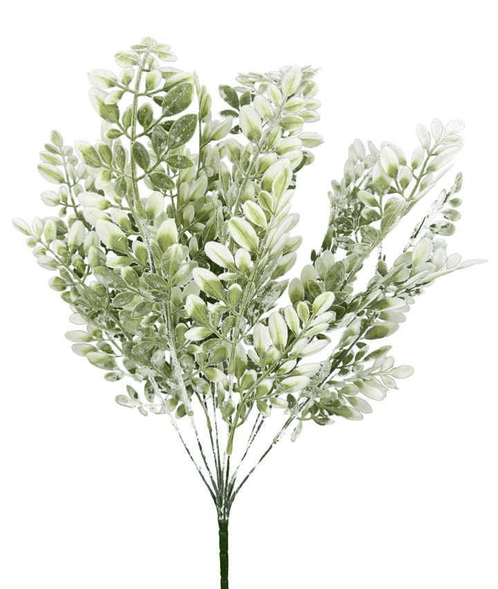 Plastic Mini Leaf Bush - Greenery Market13642CMGN