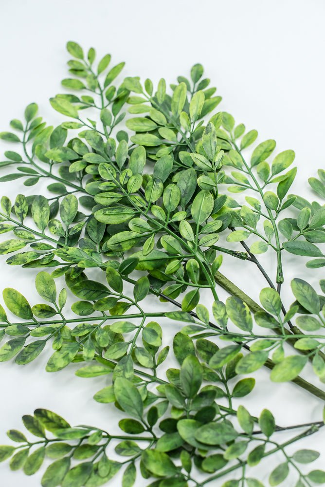 Plastic Mini Leaf Spray - Greenery Market13636GN