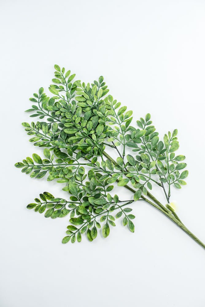 Plastic Mini Leaf Spray - Greenery Market13636GN