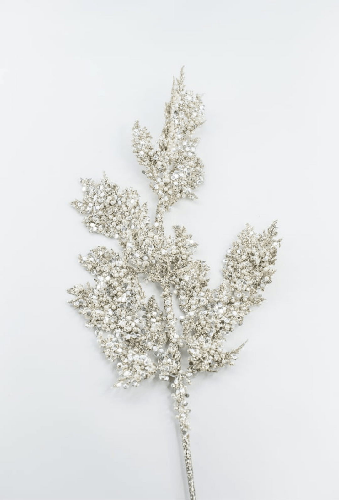 Platinum Glitter Sequin Pearl - Greenery Market40341 - PLATINIUM