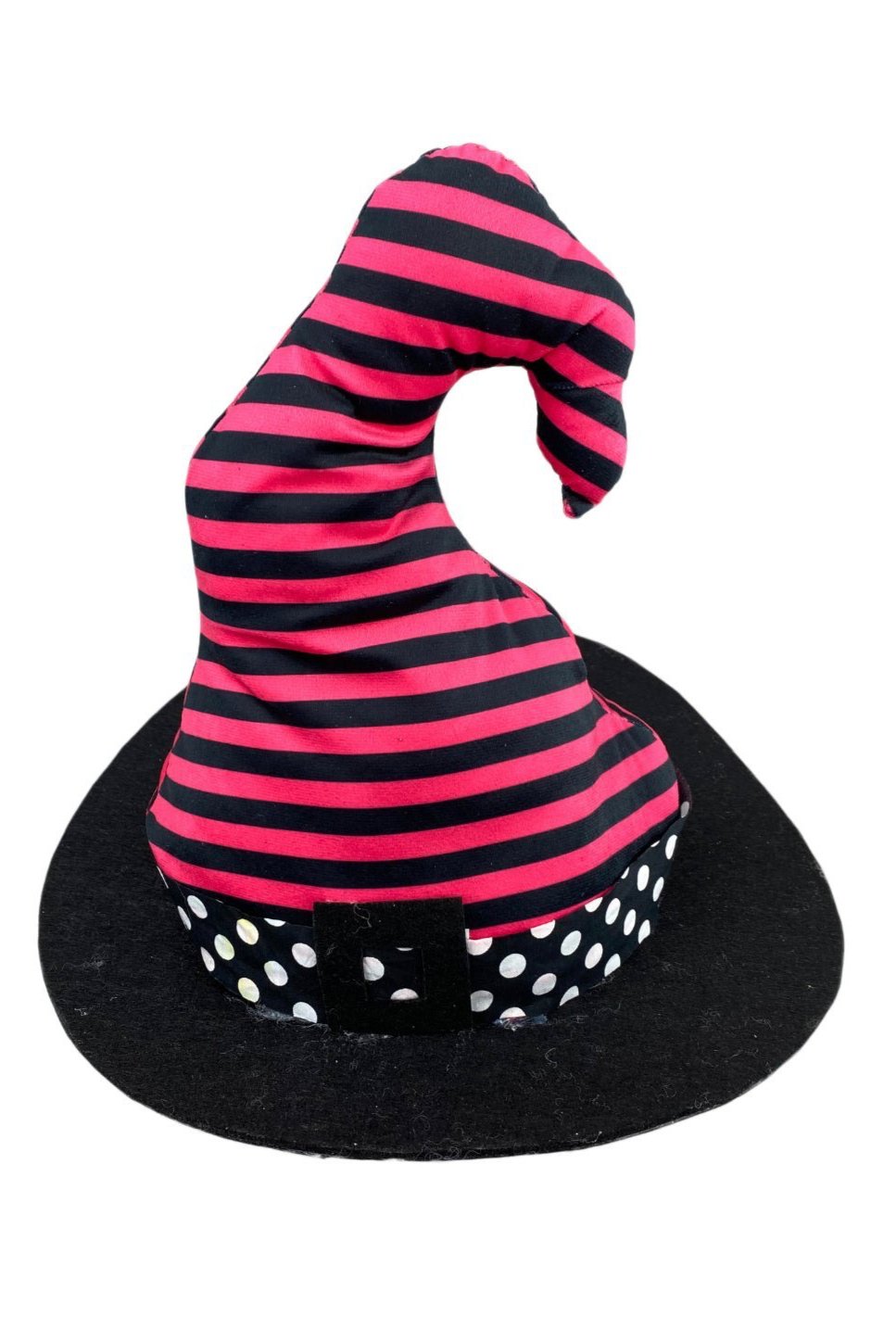 Plush Witch hat black and hot pink - Greenery MarketSeasonal & Holiday Decorations56552BTBK