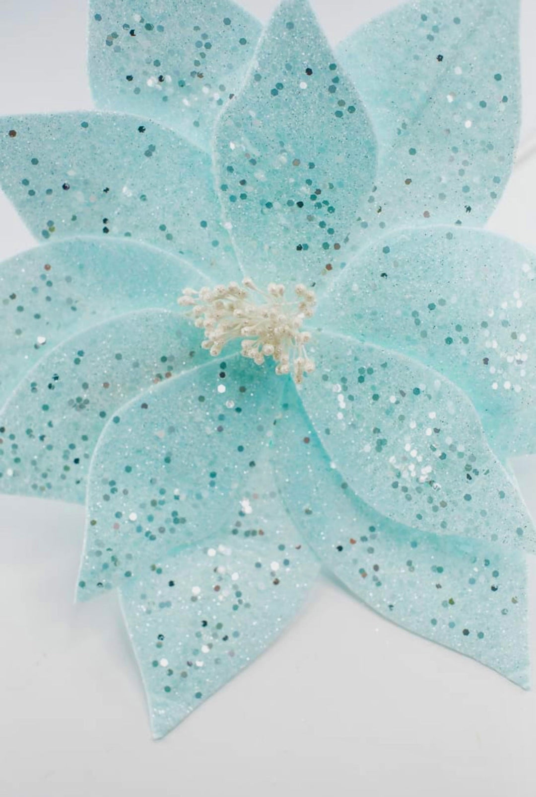 Poinsettia stem - blue - Greenery Market187246