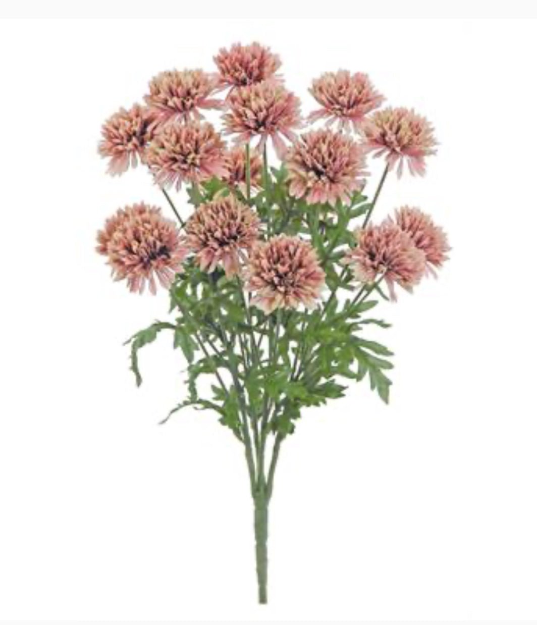 Pompom Mini mum bush - Greenery Marketartificial flowers5959 - PLMS