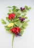 Poppy, hydrangea, and greenery spray - Greenery Marketartificial flowers63961