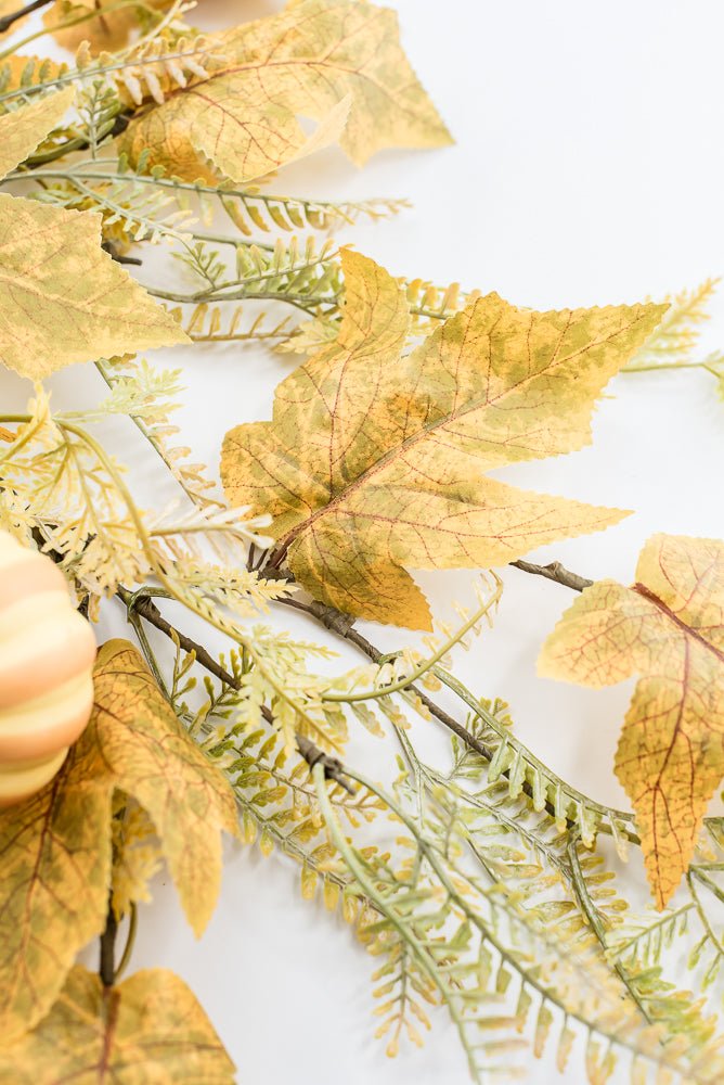 Pumpkin And Greenery Spray - Greenery MarketArtificial Flora65116