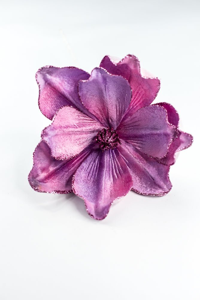 Purple and Pink Velvet Magnolia Pick - Greenery Market85318PUPK