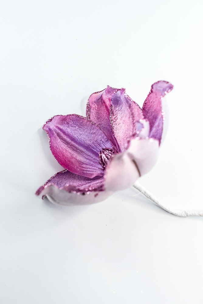 Purple and Pink Velvet Magnolia Pick - Greenery Market85318PUPK