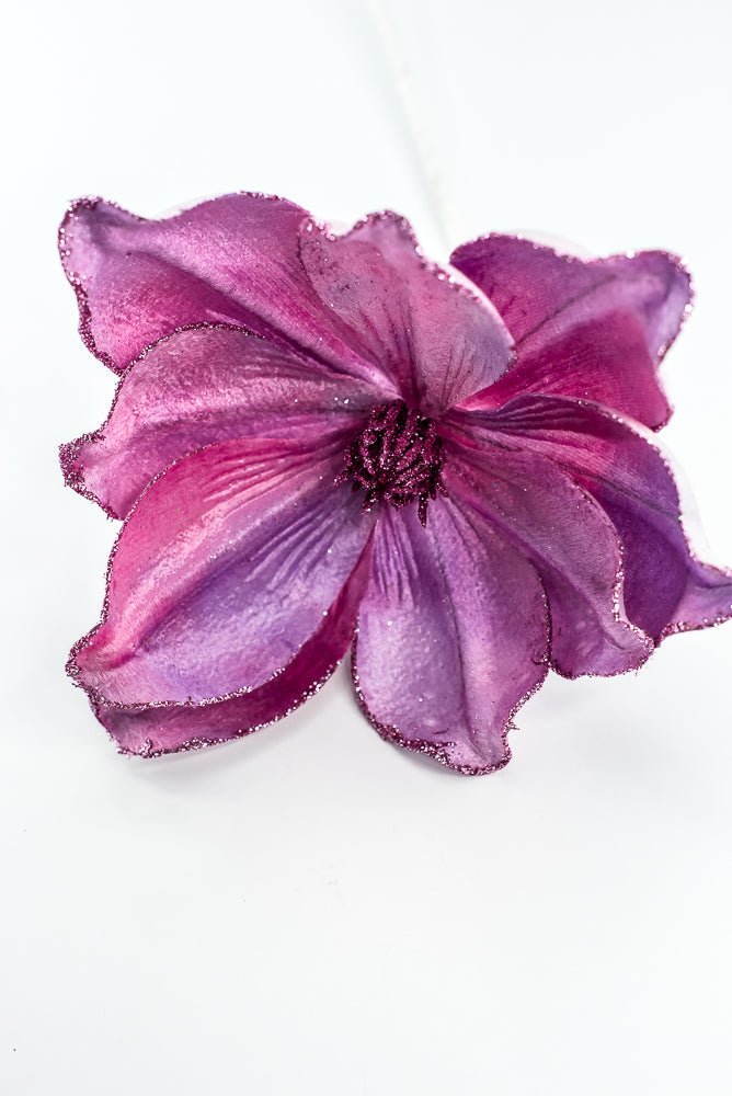 Purple and Pink Velvet Magnolia Pick - Greenery Market85318PUPK