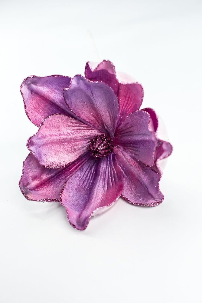 Purple and Pink Velvet Magnolia Pick - Greenery Market85318PUPK