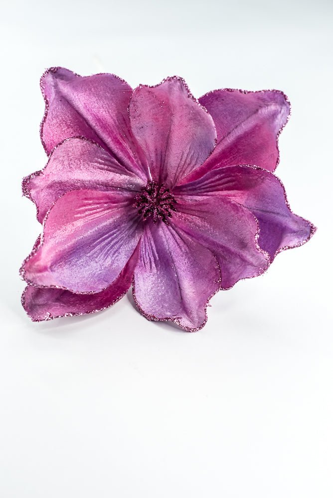 Purple and Pink Velvet Magnolia Pick - Greenery Market85318PUPK