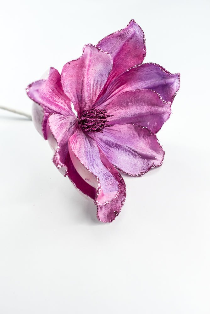 Purple and Pink Velvet Magnolia Pick - Greenery Market85318PUPK
