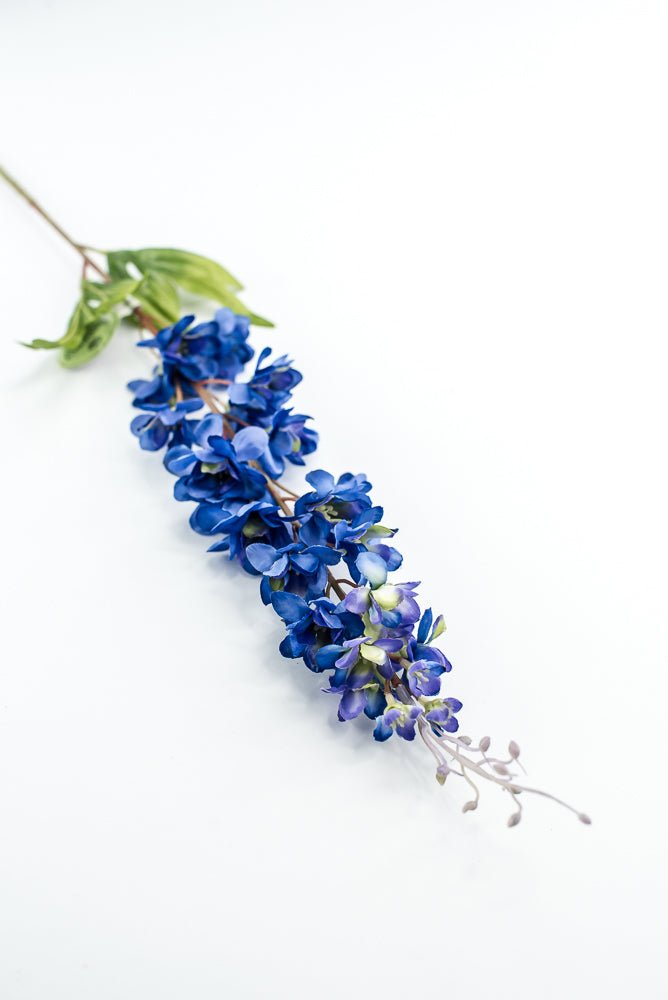 Purple Garden Larkspur Stem - Greenery Market