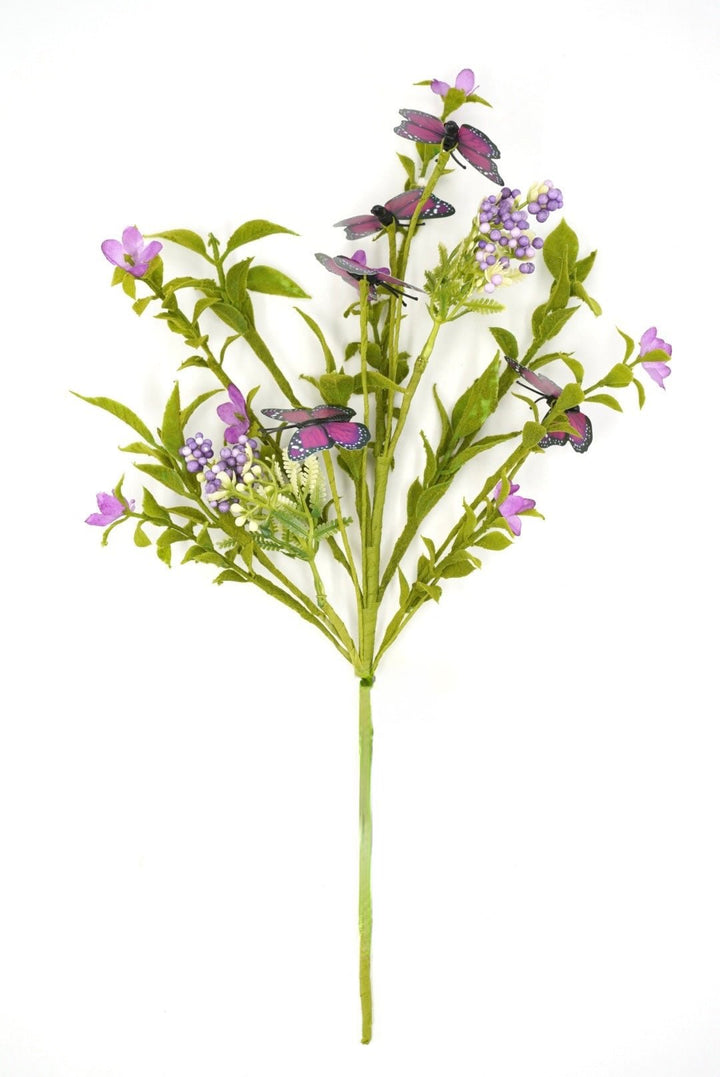 Purple Butterfly Filler Pick - 16" - Greenery MarketArtificial Flowers63941PU