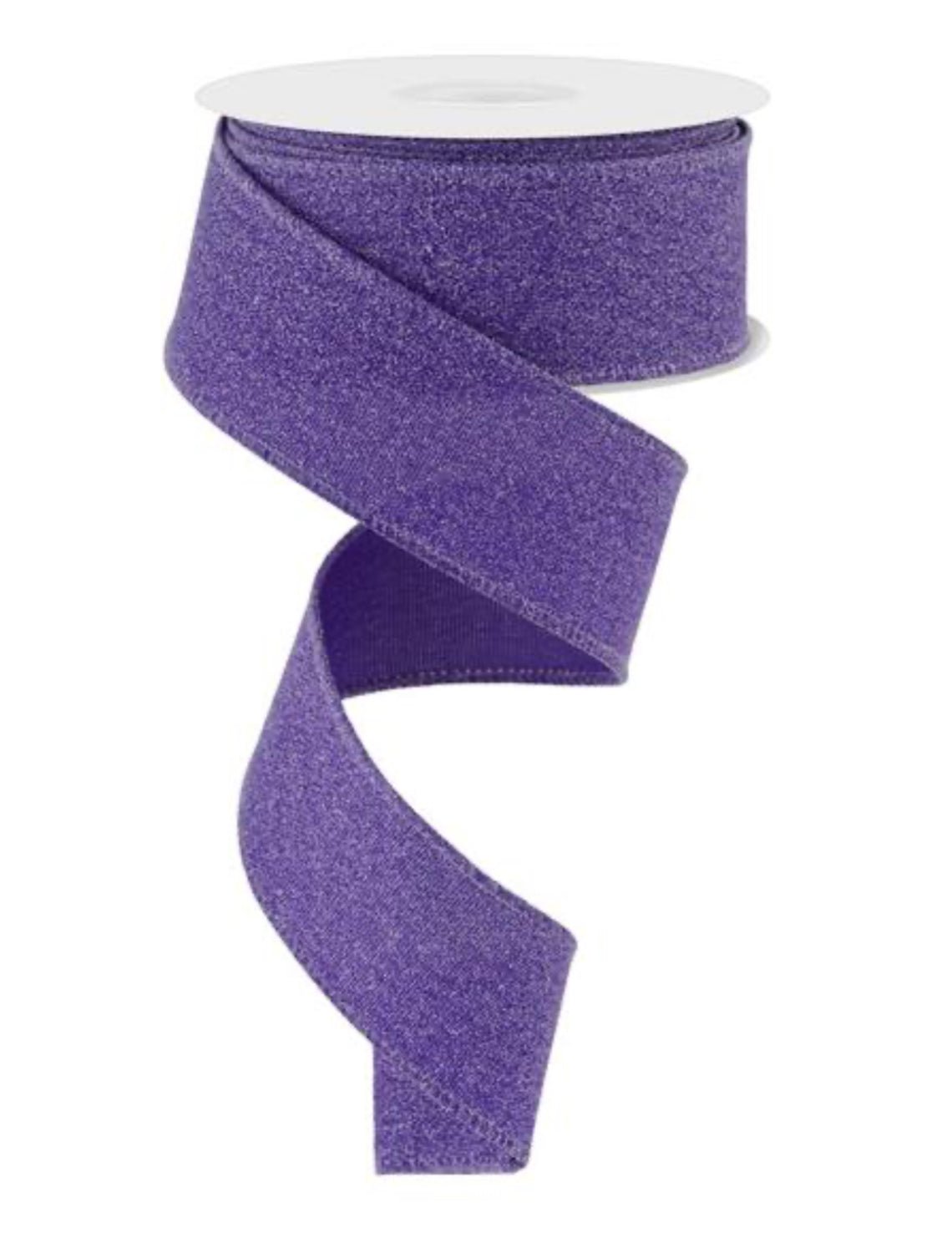 Purple crystal wired ribbon 1.5” - Greenery MarketWired ribbonRGE199423