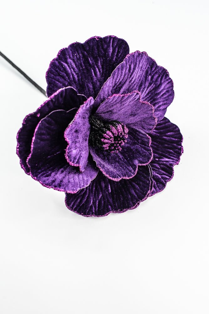 Purple Fantasy Flower Pick - Greenery Market57222PU