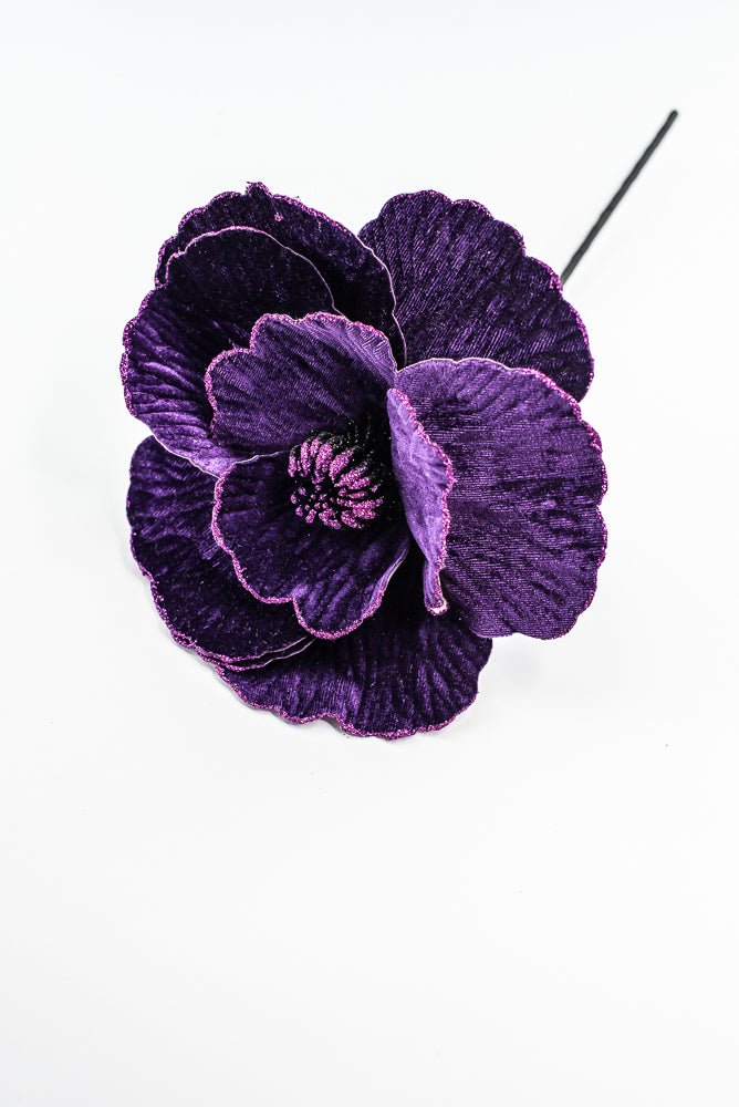 Purple Fantasy Flower Pick - Greenery Market57222PU